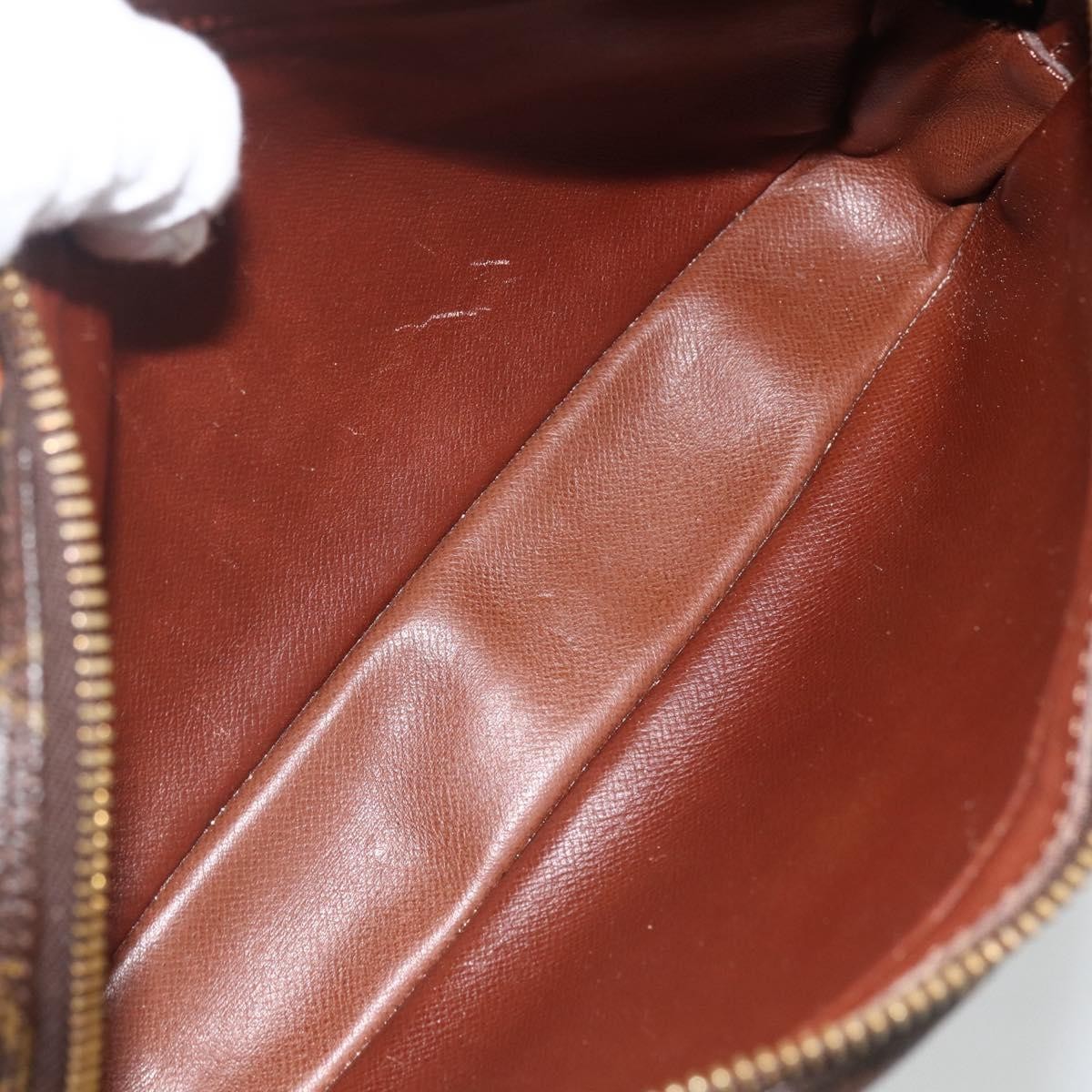 Louis Vuitton Pochette Marly Bandouliere Bag Monogram Canvas Brown Canvas Shoulder Bag Bag (Pre-Owned)