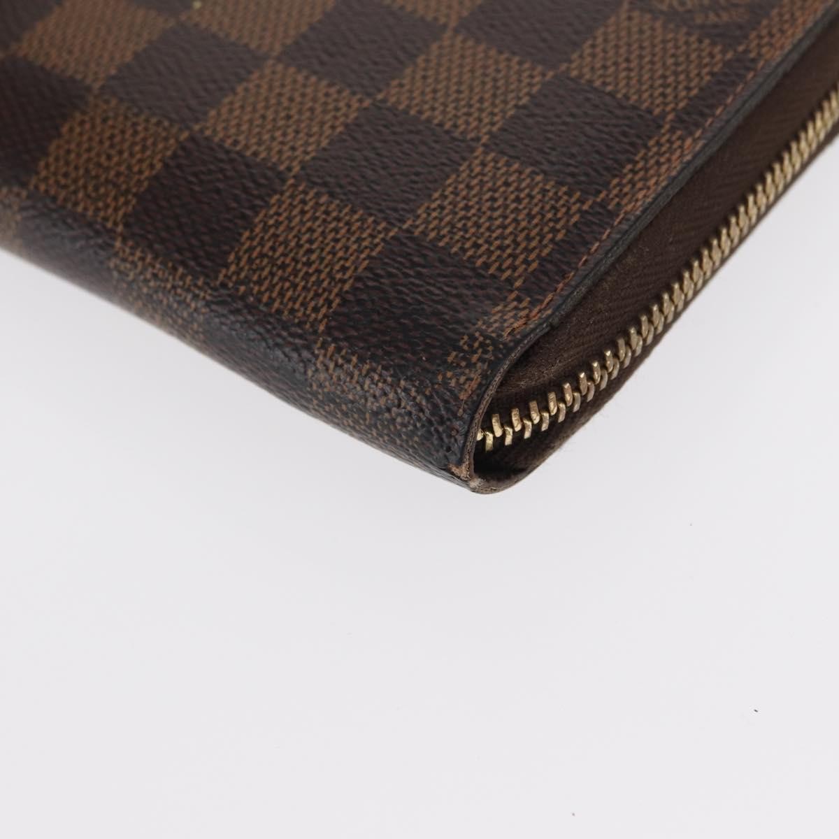 Louis Vuitton Zippy Wallet Nm Damier Brown Canvas Wallets Accessory (Pre-Owned)