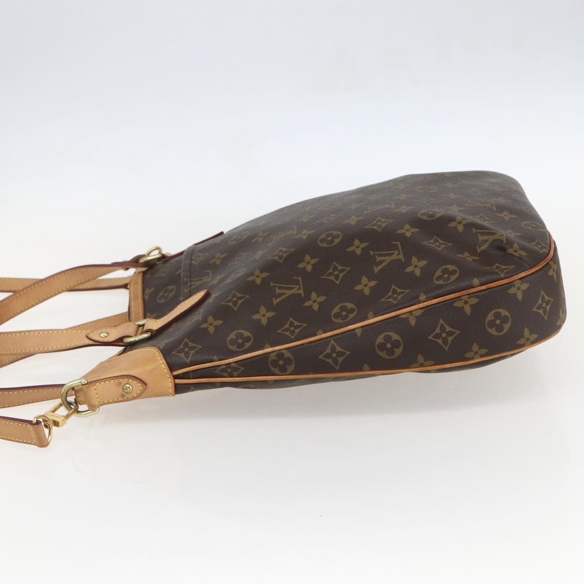 Louis Vuitton Odeon Handbag Monogram Canvas Brown Canvas Shoulder Bag Bag (Pre-Owned)