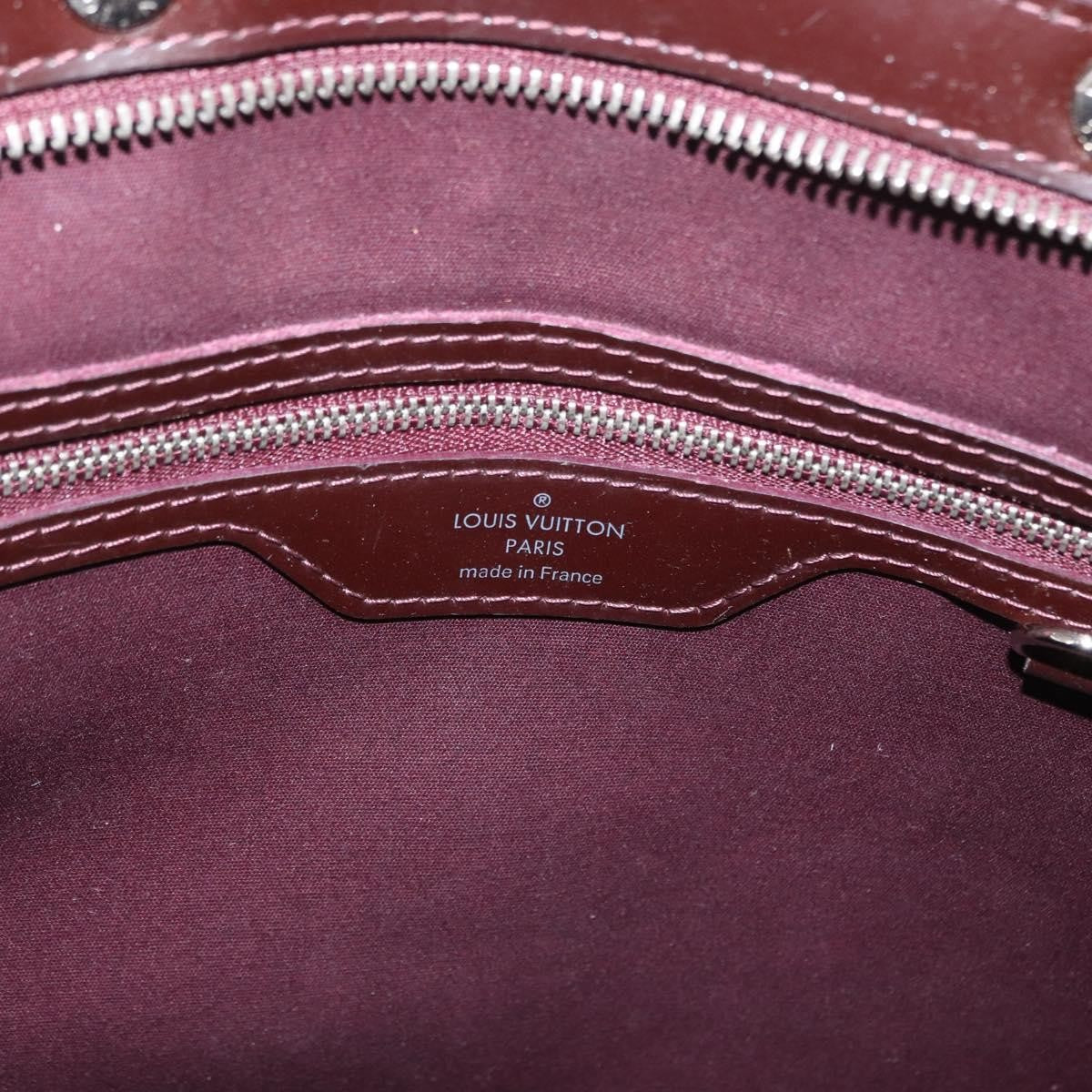 Louis Vuitton Brea Handbag Electric Epi Leather Purple Leather Handbag (Pre-Owned)