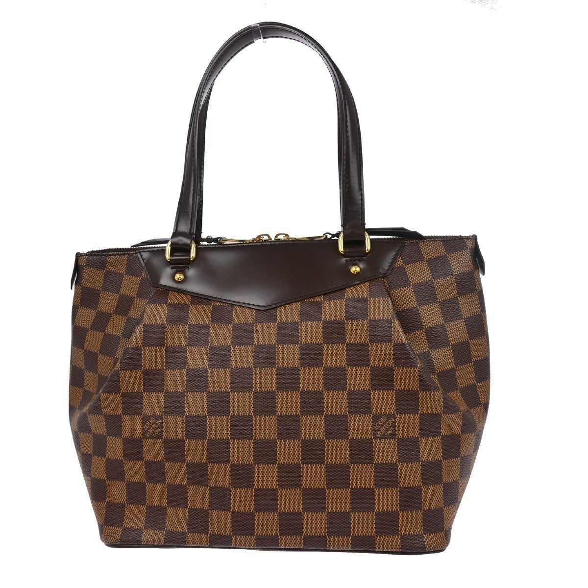 Louis Vuitton Westminster Handbag Damier Brown Canvas Shoulder Bag Bag (Pre-Owned)