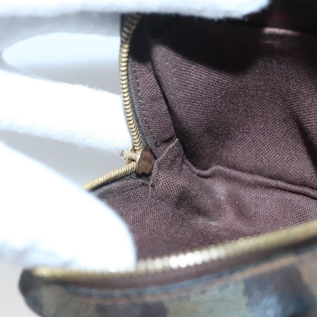 Louis Vuitton Etui Okapi Camera Case Damier Brown Canvas Bag (Pre-Owned)