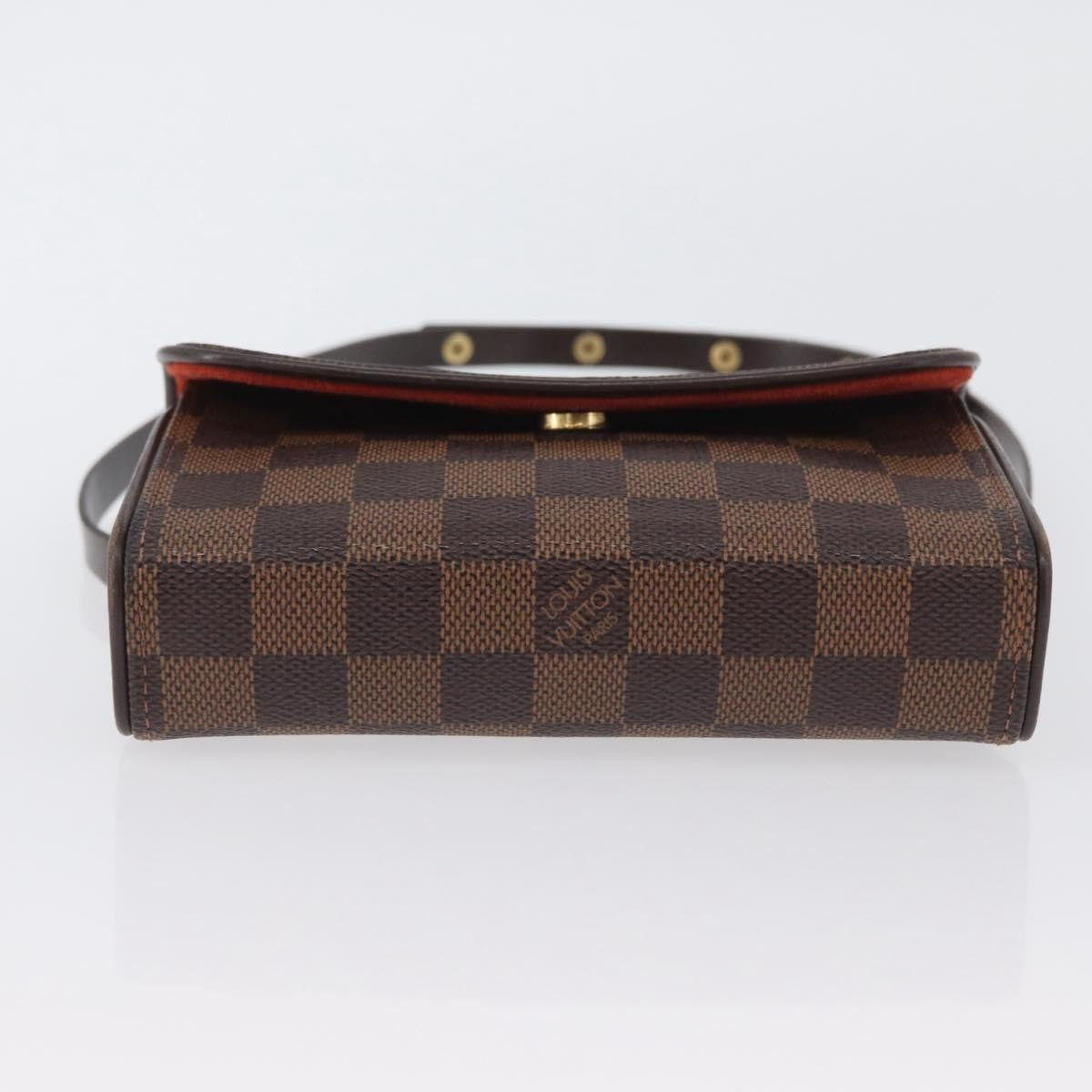 Louis Vuitton Florentine Waist Bag Monogram Canvas Brown Canvas Clutche & Pouche Bag (Pre-Owned)