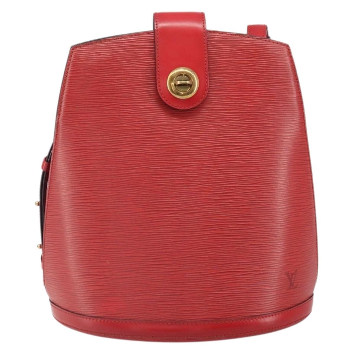 Louis Vuitton Cluny Shoulder Bag Epi Leather Red Leather Shoulder Bag Bag (Pre-Owned)