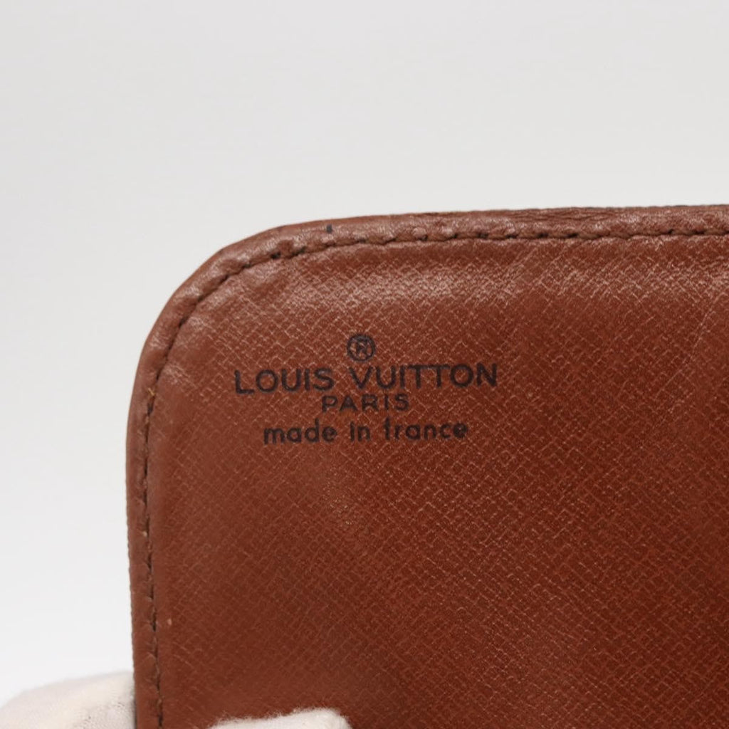 Louis Vuitton Cartouchiere Handbag Monogram Canvas Brown Canvas Shoulder Bag Bag (Pre-Owned)