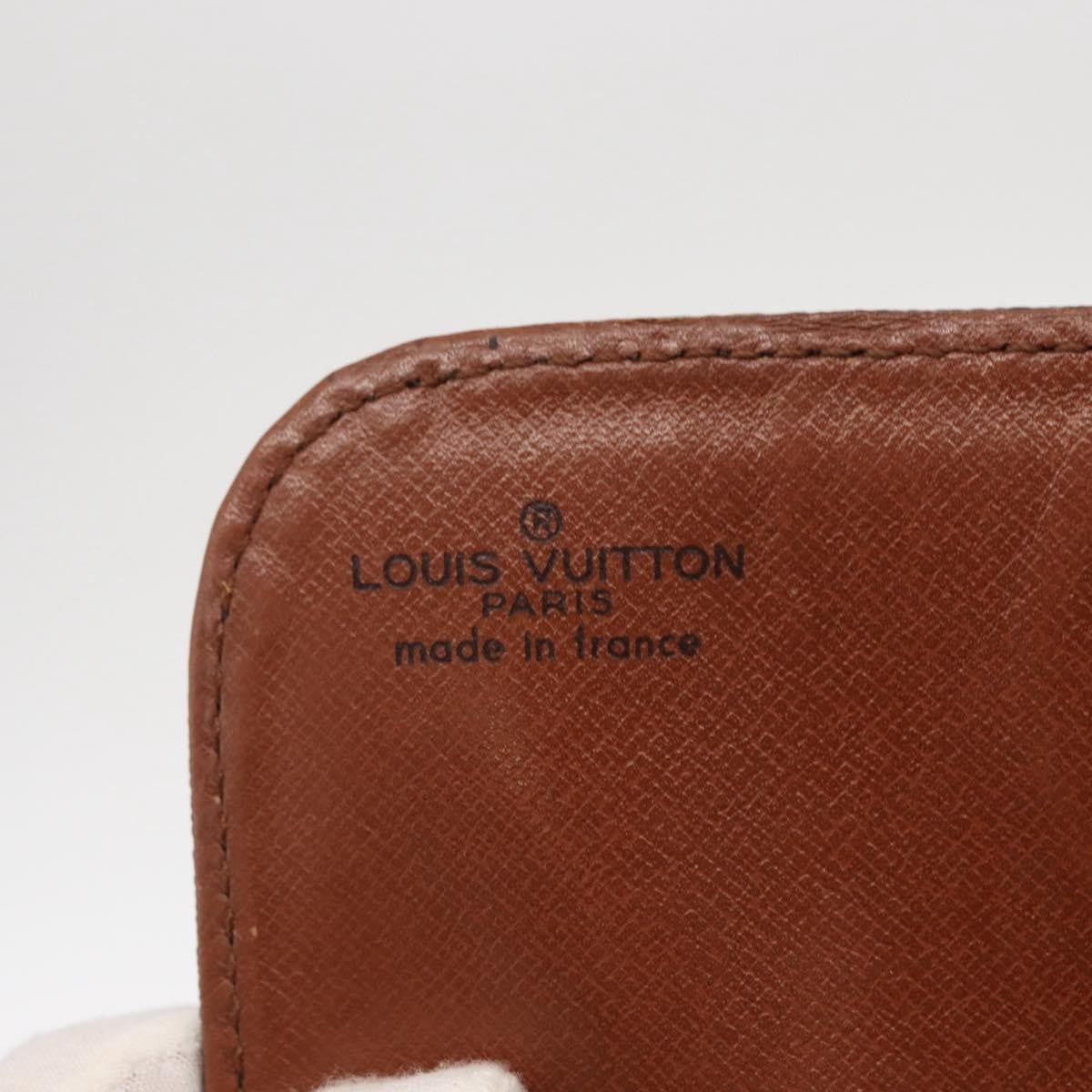 Louis Vuitton Cartouchiere Handbag Monogram Canvas Brown Canvas Shoulder Bag Bag (Pre-Owned)
