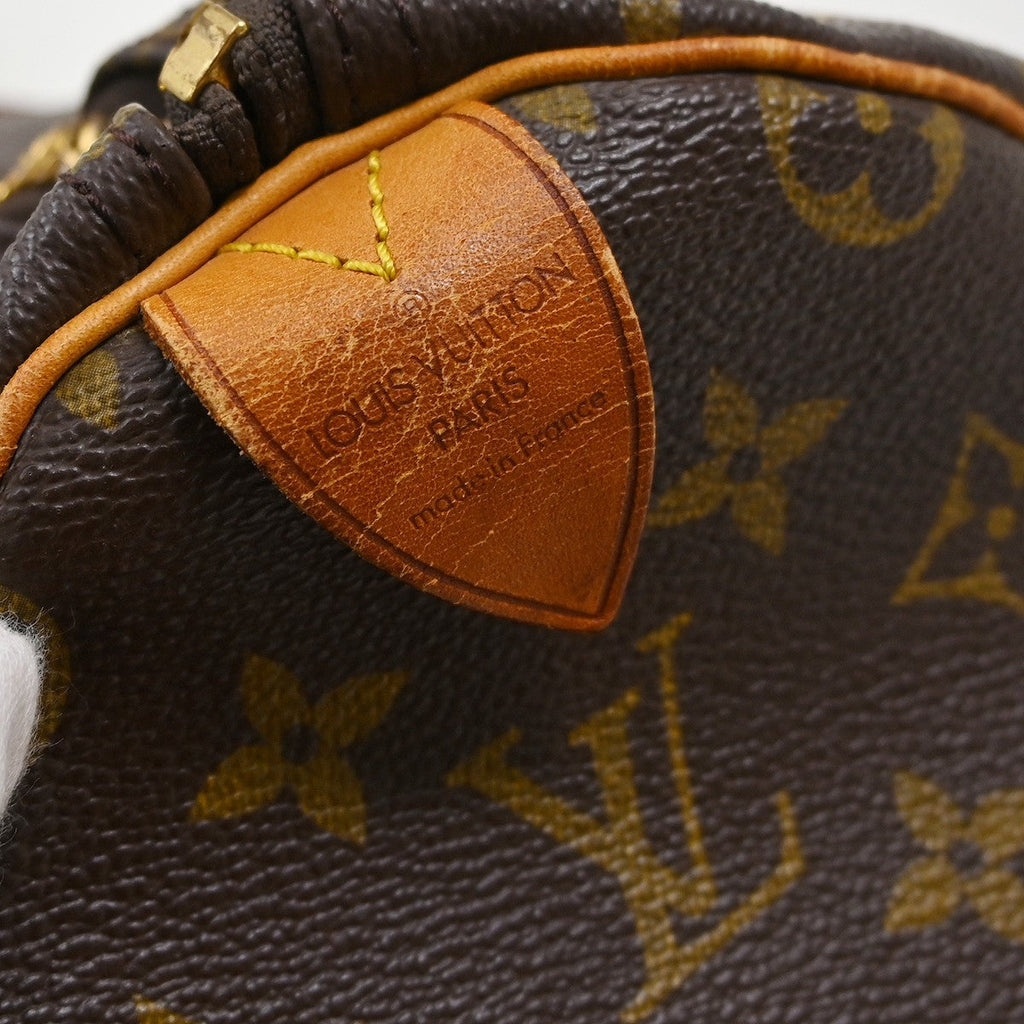 Louis Vuitton Keepall Bag Monogram Canvas Brown Canvas Travel Bag Bag (Pre-Owned)
