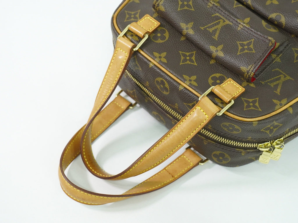 Louis Vuitton Excentri-Cite Handbag Monogram Canvas Brown Canvas Handbag (Pre-Owned)