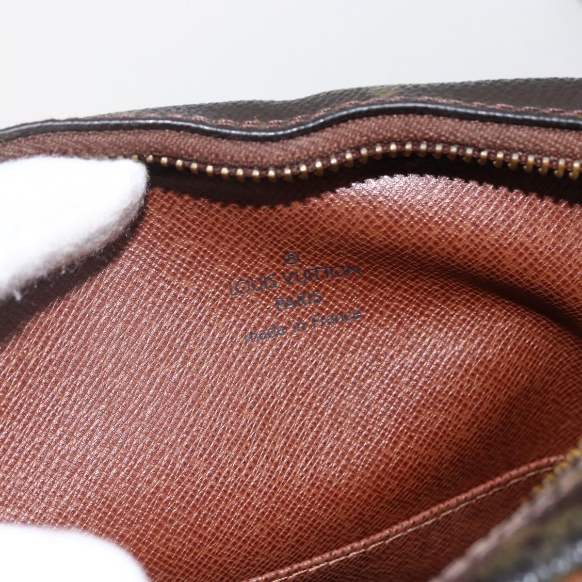 Louis Vuitton Amazone Bag Monogram Canvas Brown Canvas Shoulder Bag Bag (Pre-Owned)