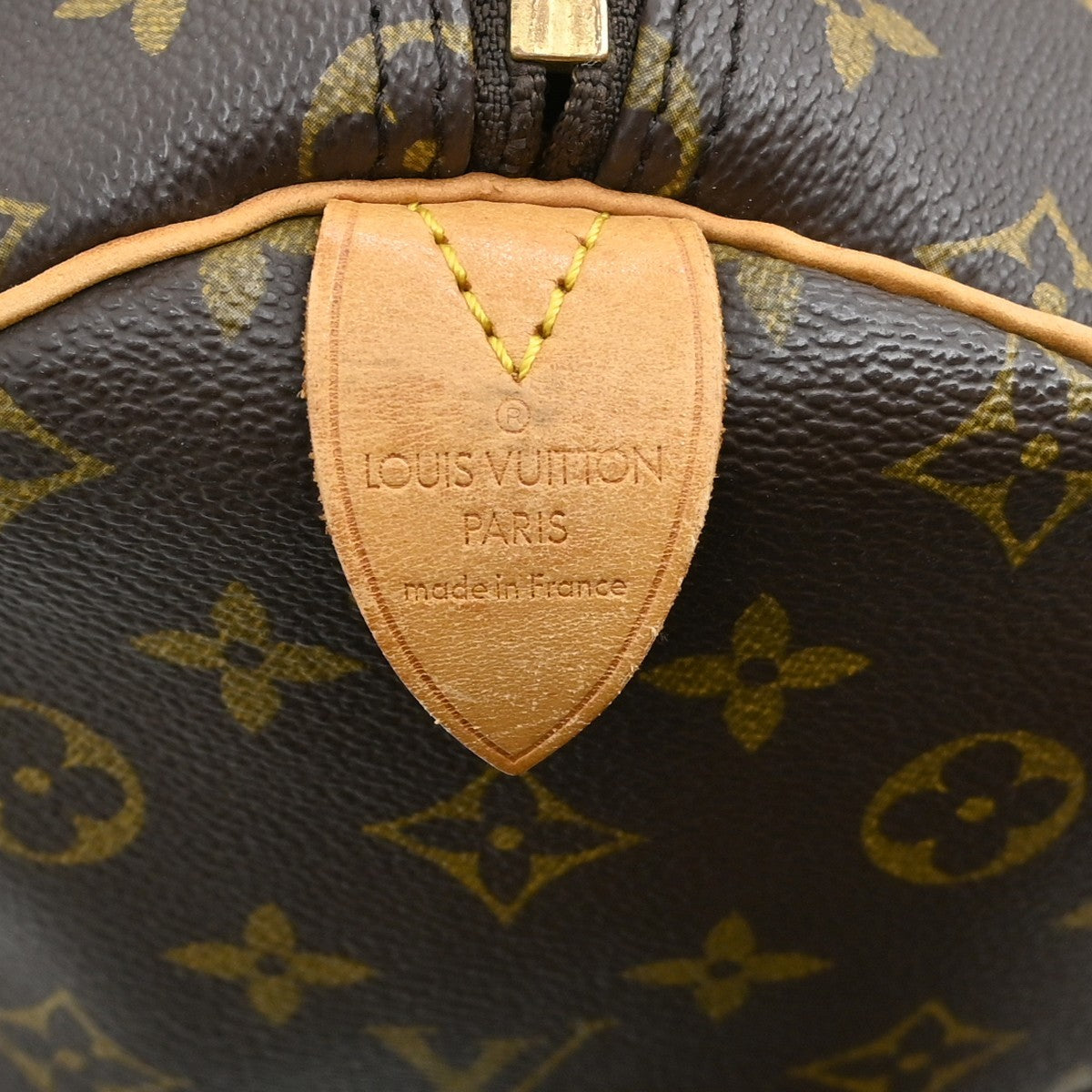 Louis Vuitton Keepall Bag Monogram Canvas Brown Canvas Travel Bag Bag (Pre-Owned)