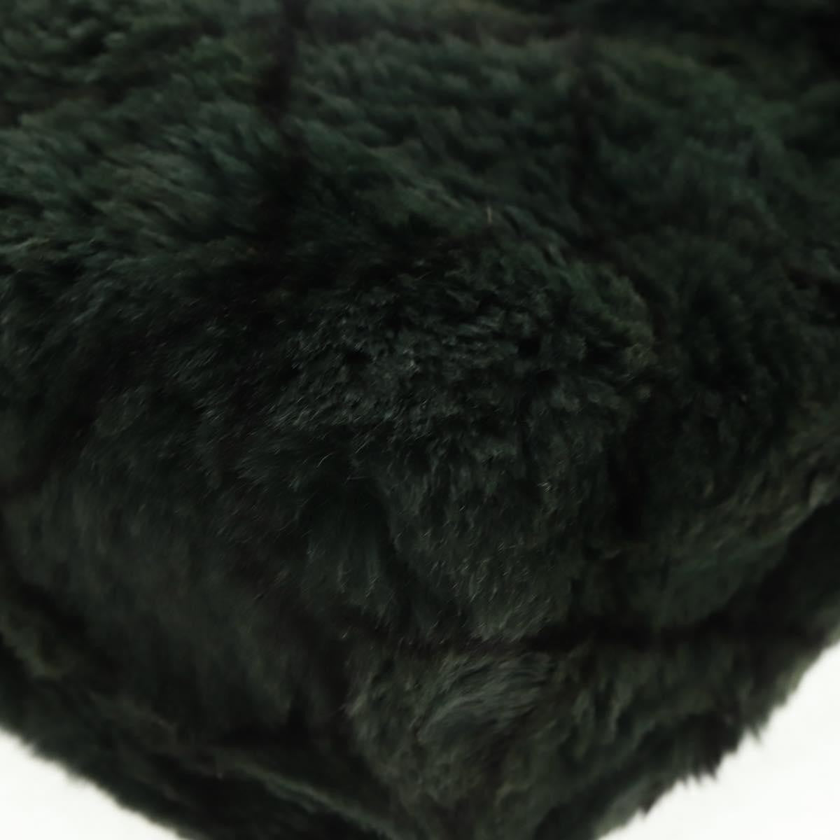 Chanel Chain Tote Lapin Fur Green Fur Tote Bag Bag (Pre-Owned)