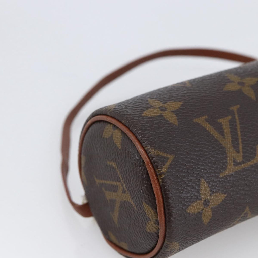 Louis Vuitton Papillon Pochette Monogram Canvas Brown Canvas Clutche & Pouche Bag (Pre-Owned)