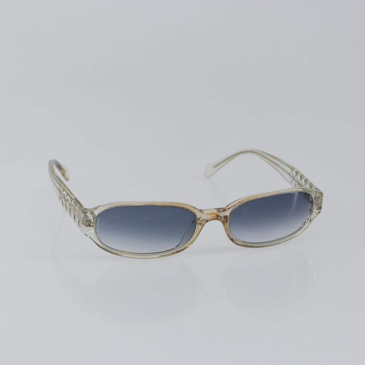 Chanel Logo Cc Sunglasses Plastic Clear Plastic Sunglasse Accessory (Pre-Owned)