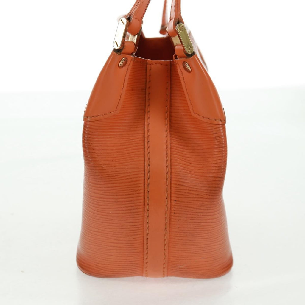 Louis Vuitton Mandara Handbag Epi Leather Orange Leather Shoulder Bag Bag (Pre-Owned)