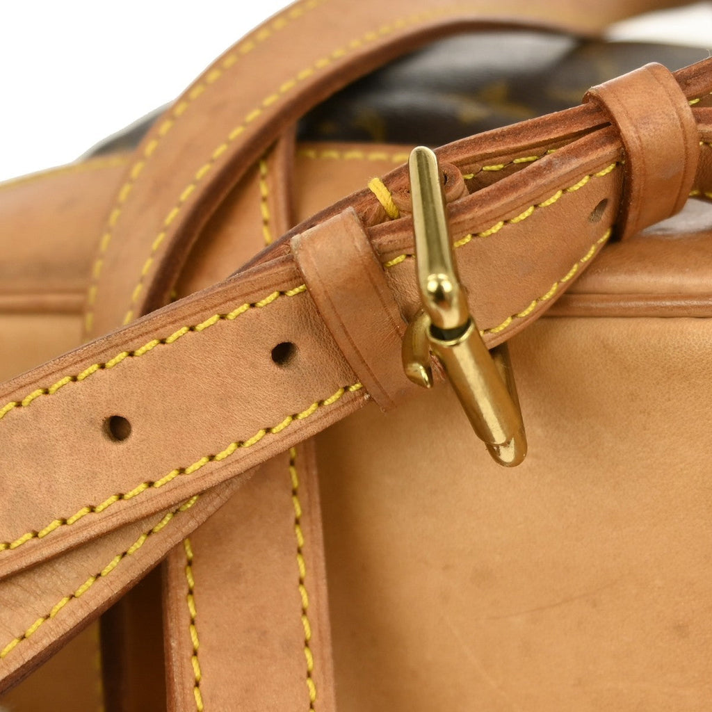 Louis Vuitton Montsouris Backpack Monogram Canvas Brown Canvas Backpack Bag (Pre-Owned)