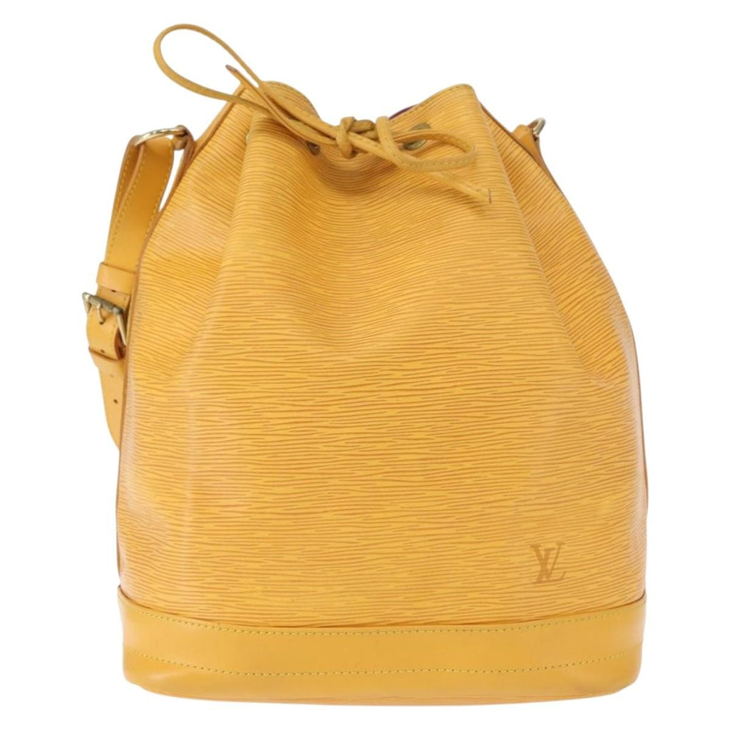 Louis Vuitton Noe Handbag Epi Leather Yellow Leather Shoulder Bag Bag (Pre-Owned)