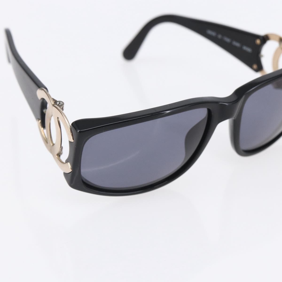 Chanel Chanel Logo Sunglasses Eye Wear Plastic Black Plastic Sunglasse Accessory (Pre-Owned)