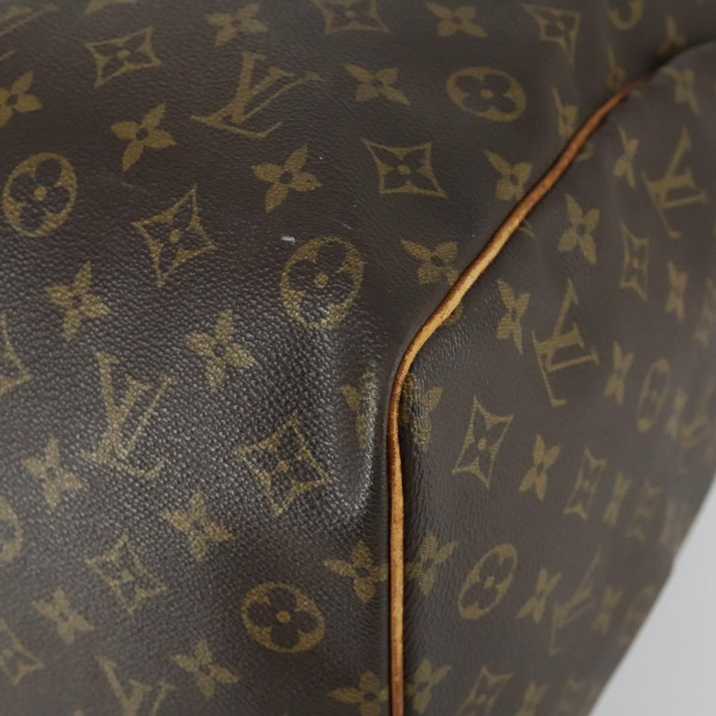 Louis Vuitton Keepall Bag Monogram Canvas Brown Canvas Travel Bag Bag (Pre-Owned)