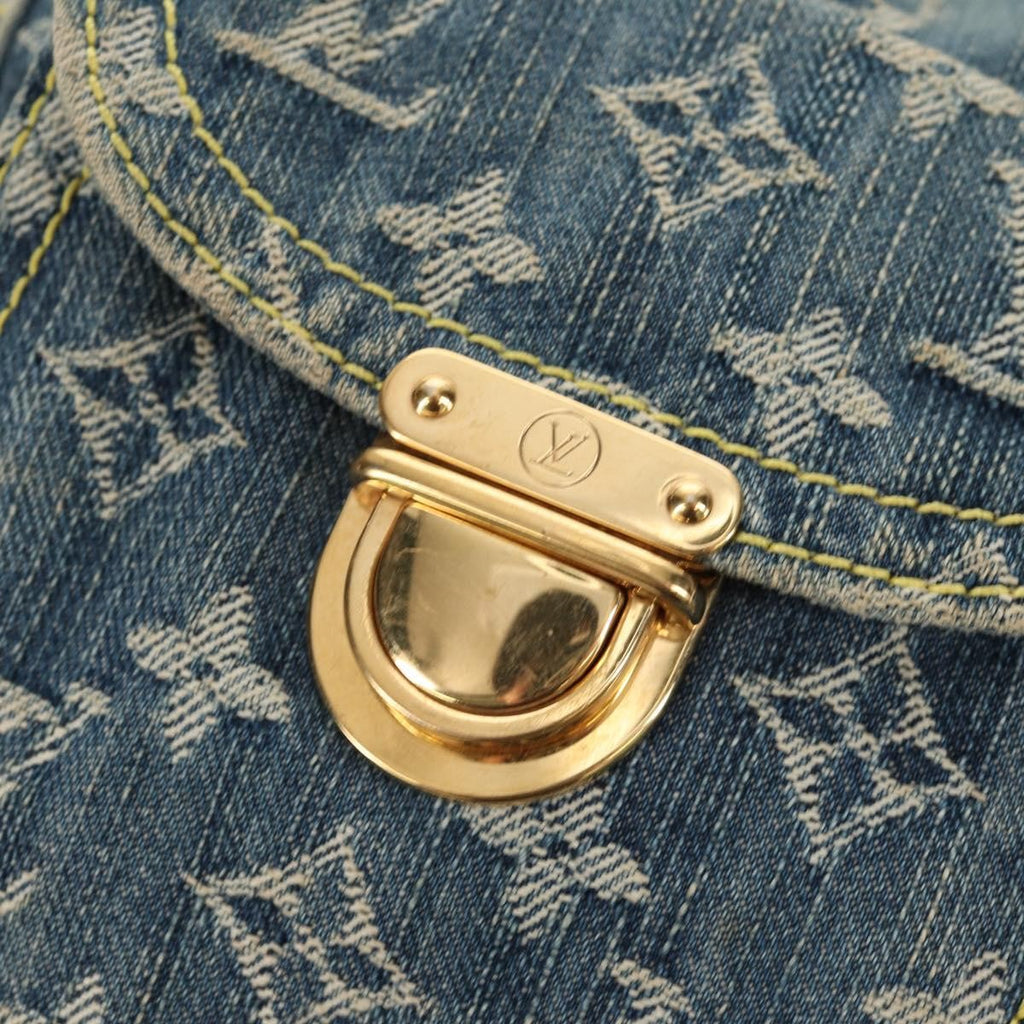 Louis Vuitton Camera Bag Monogram Denim Blue Denim_Jeans Shoulder Bag Bag (Pre-Owned)