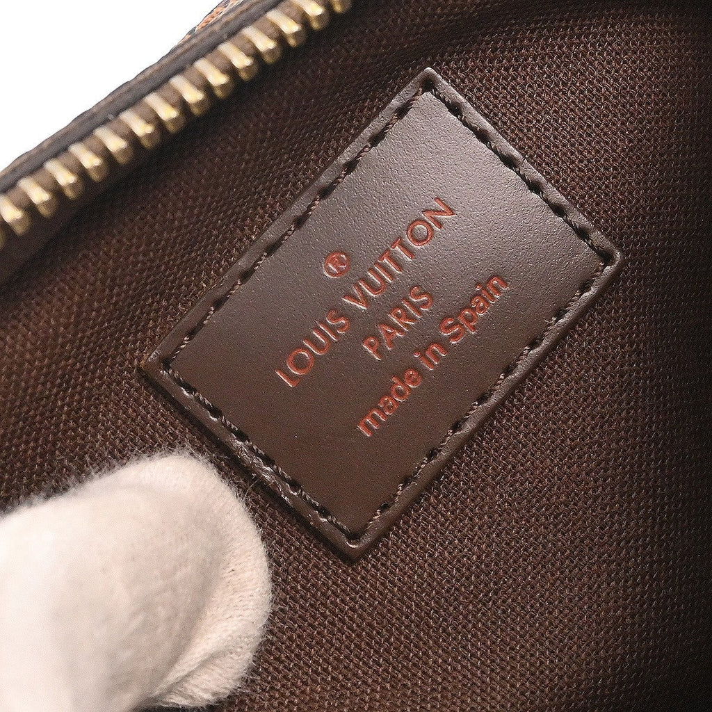 Louis Vuitton Geronimos Waist Bag Damier Brown Canvas Shoulder Bag Bag (Pre-Owned)