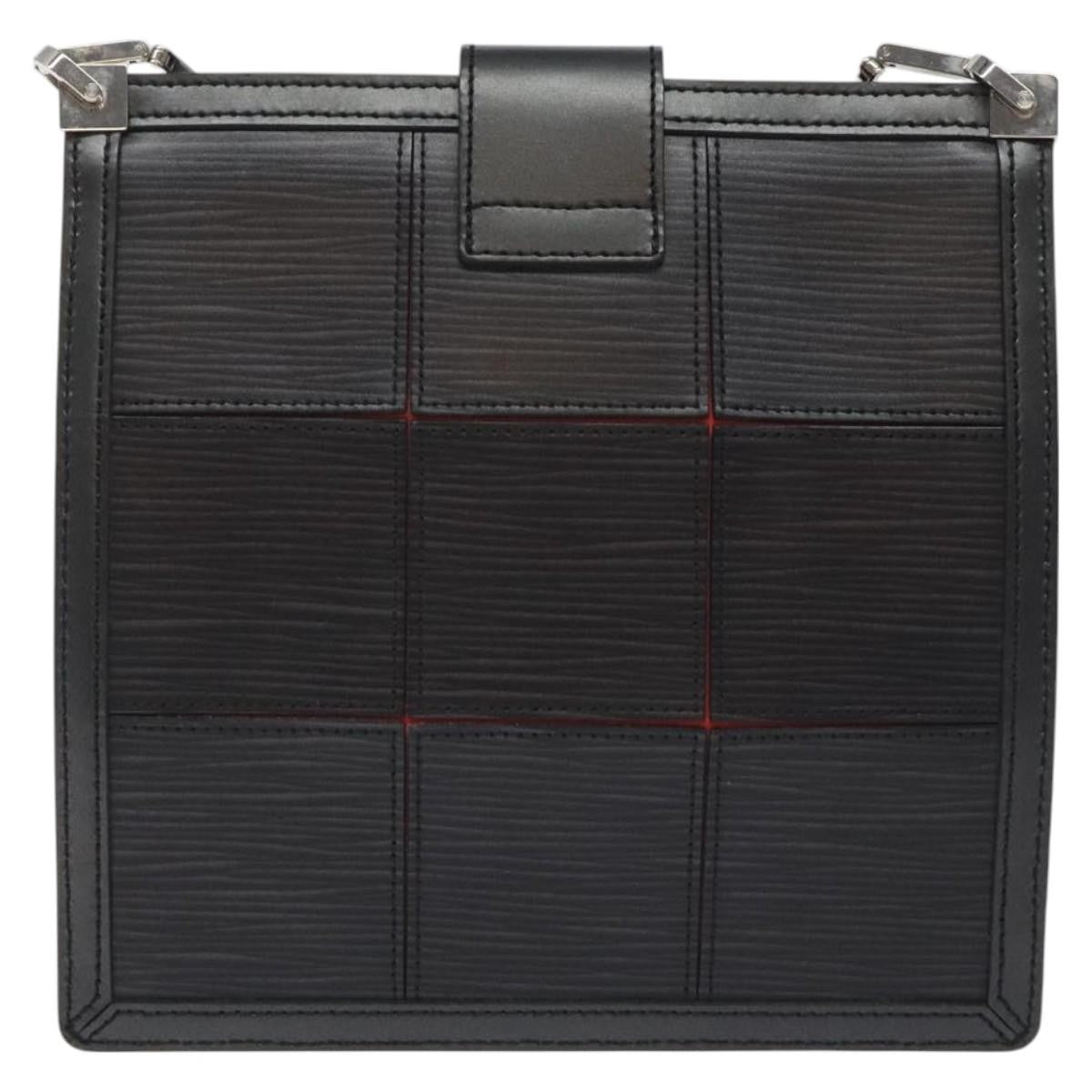 Louis Vuitton Mojito Handbag Stretch Epi Leather Black Leather Shoulder Bag Bag (Pre-Owned)