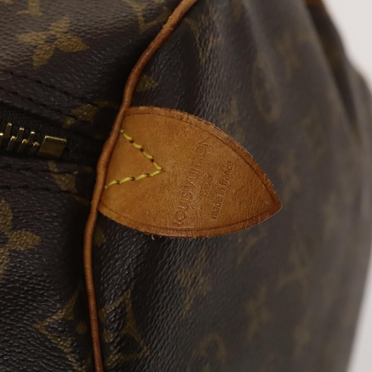 Louis Vuitton Keepall Bag Monogram Canvas Brown Canvas Travel Bag Bag (Pre-Owned)