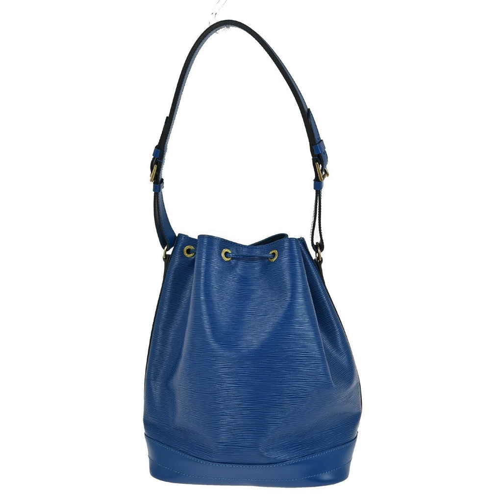 Louis Vuitton Noe Handbag Epi Leather Blue Leather Shoulder Bag Bag (Pre-Owned)