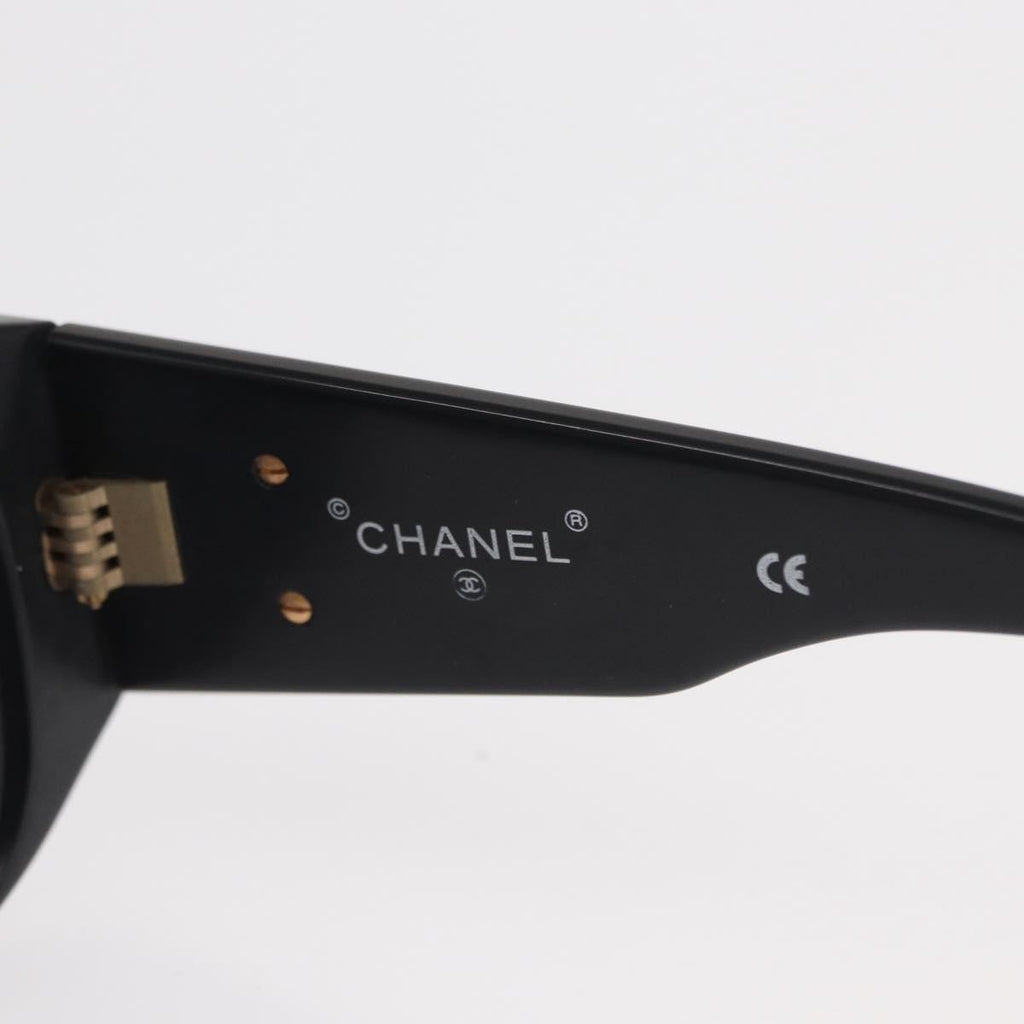 Chanel Logo Cc Sunglasses Plastic Black Plastic Sunglasse Accessory (Pre-Owned)