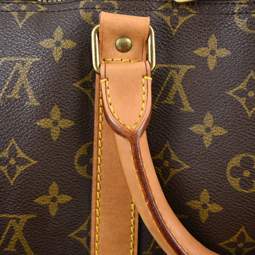 Louis Vuitton Keepall Bag Monogram Canvas Brown Canvas Travel Bag Bag (Pre-Owned)