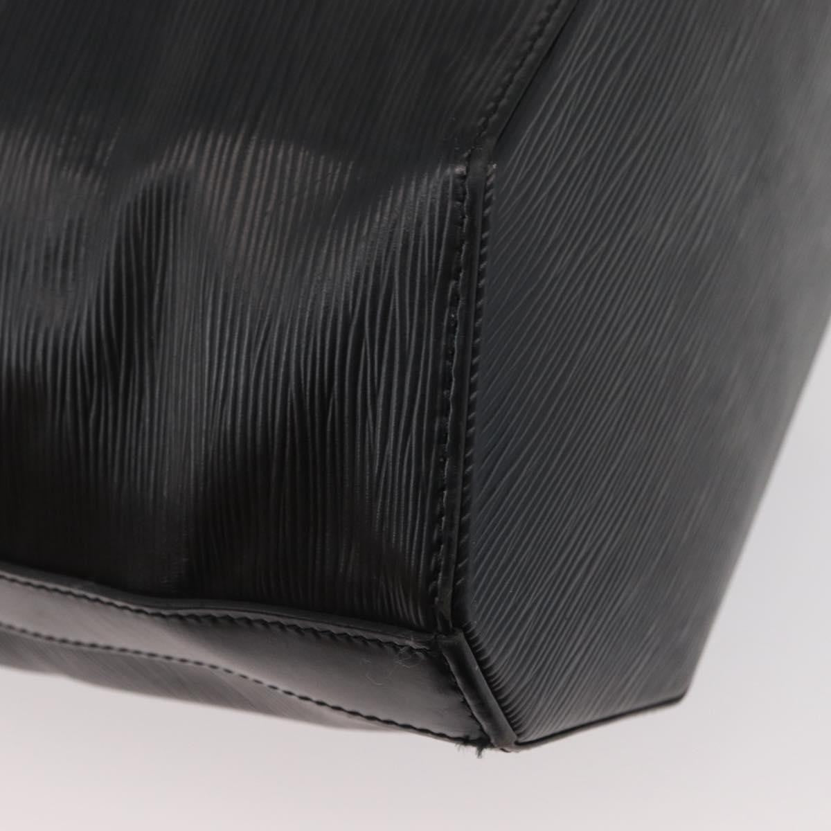 Louis Vuitton Vintage Sac D'epaule Handbag Epi Leather Black Leather Shoulder Bag Bag (Pre-Owned)