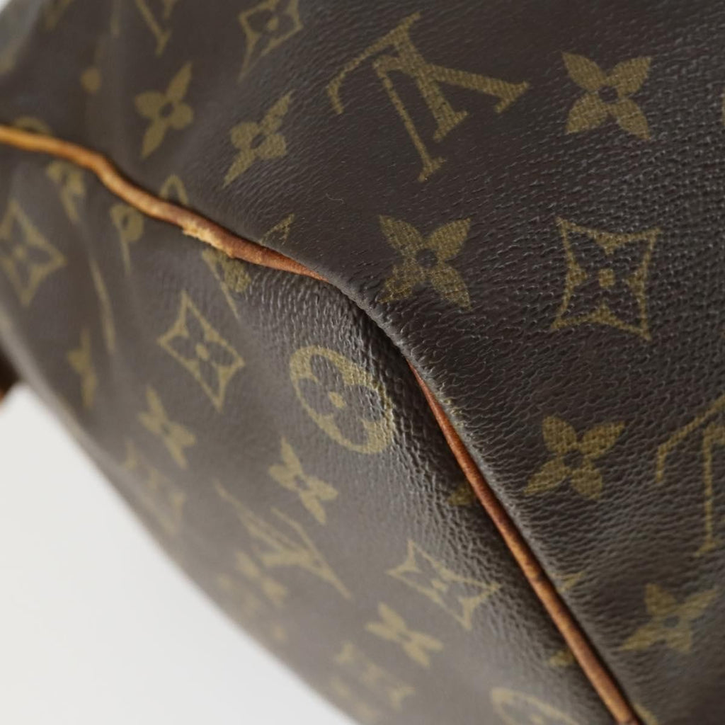 Louis Vuitton Keepall Bag Monogram Canvas Brown Canvas Travel Bag Bag (Pre-Owned)
