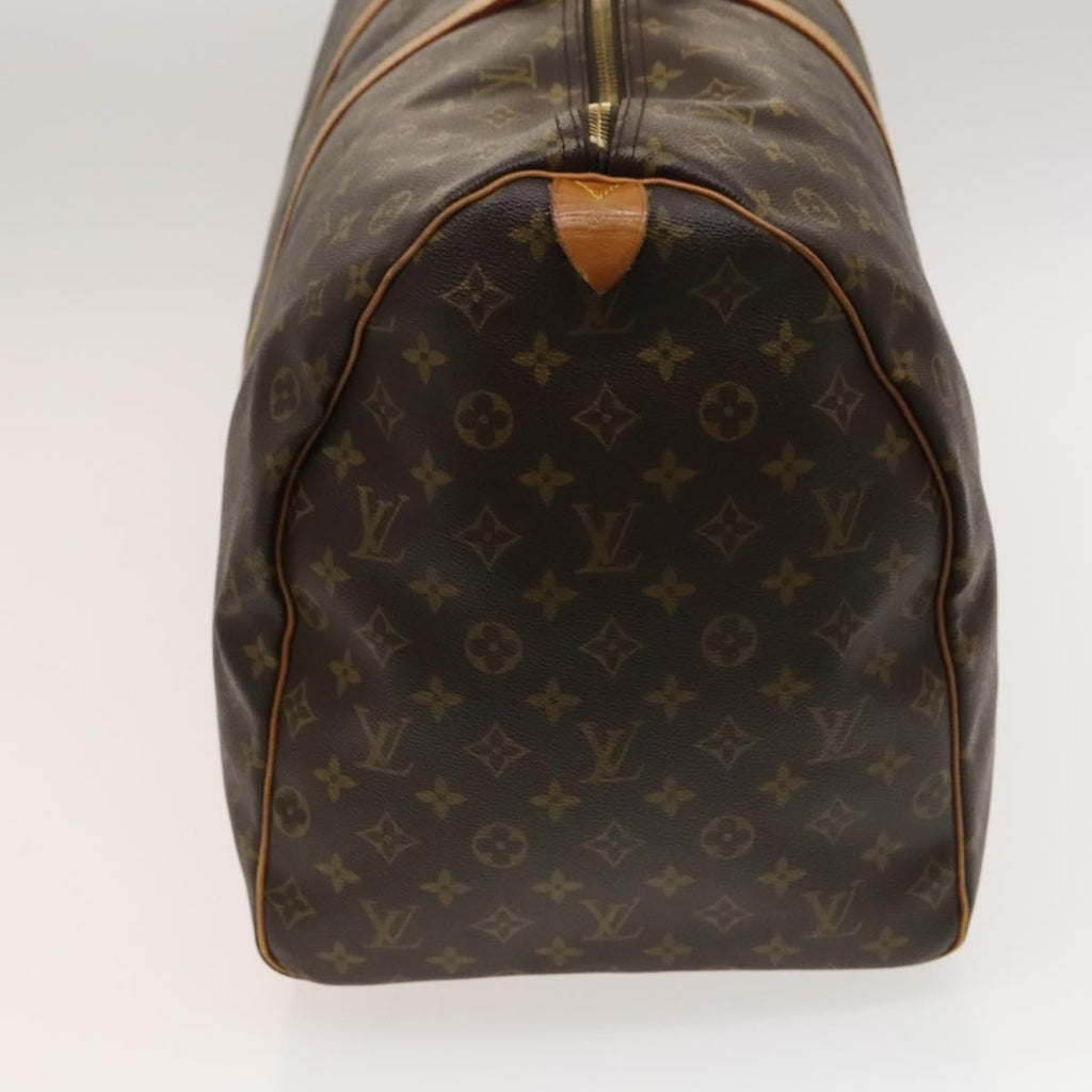 Louis Vuitton Keepall Bag Monogram Canvas Brown Canvas Travel Bag Bag (Pre-Owned)