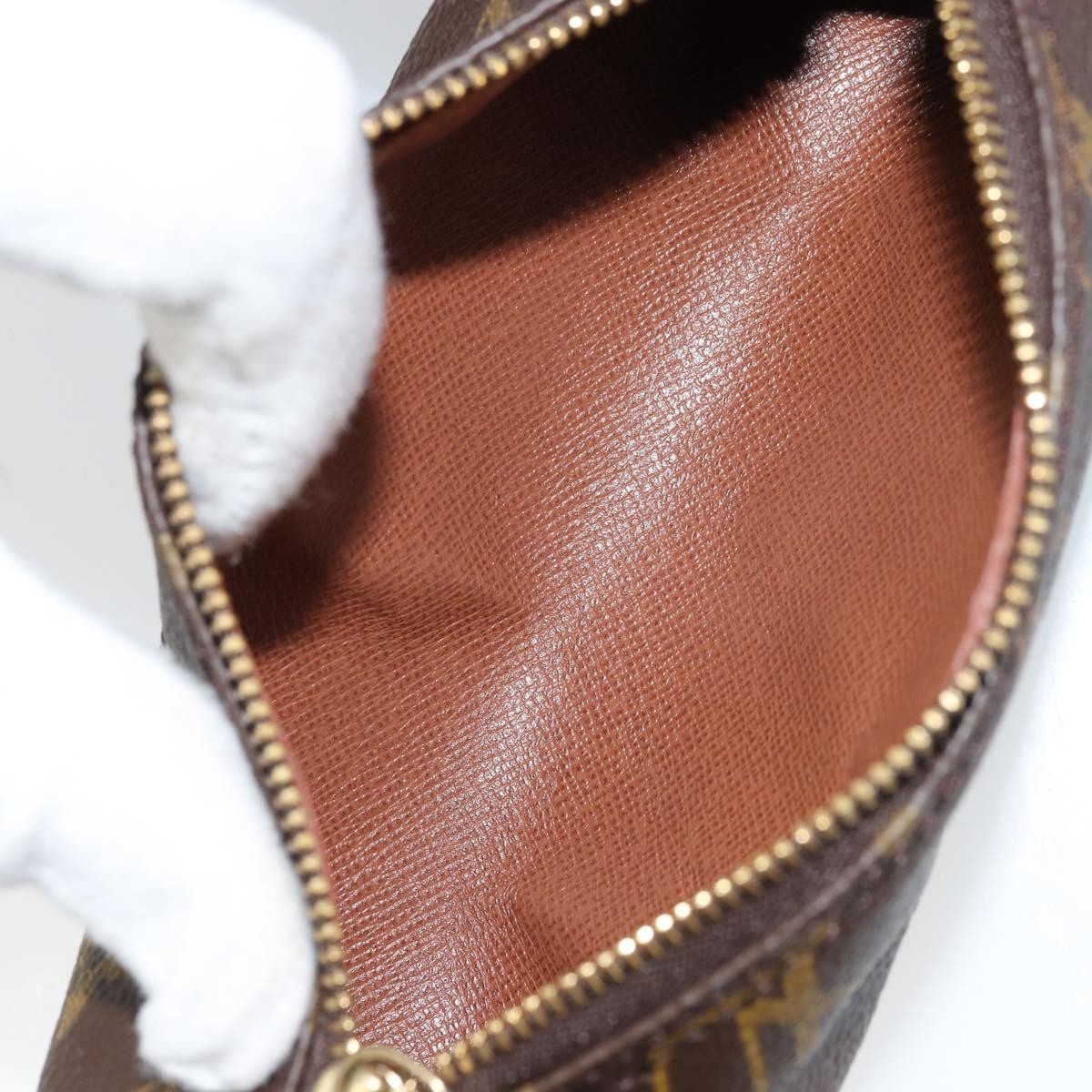 Louis Vuitton Papillon Pochette Monogram Canvas Brown Canvas Clutche & Pouche Bag (Pre-Owned)