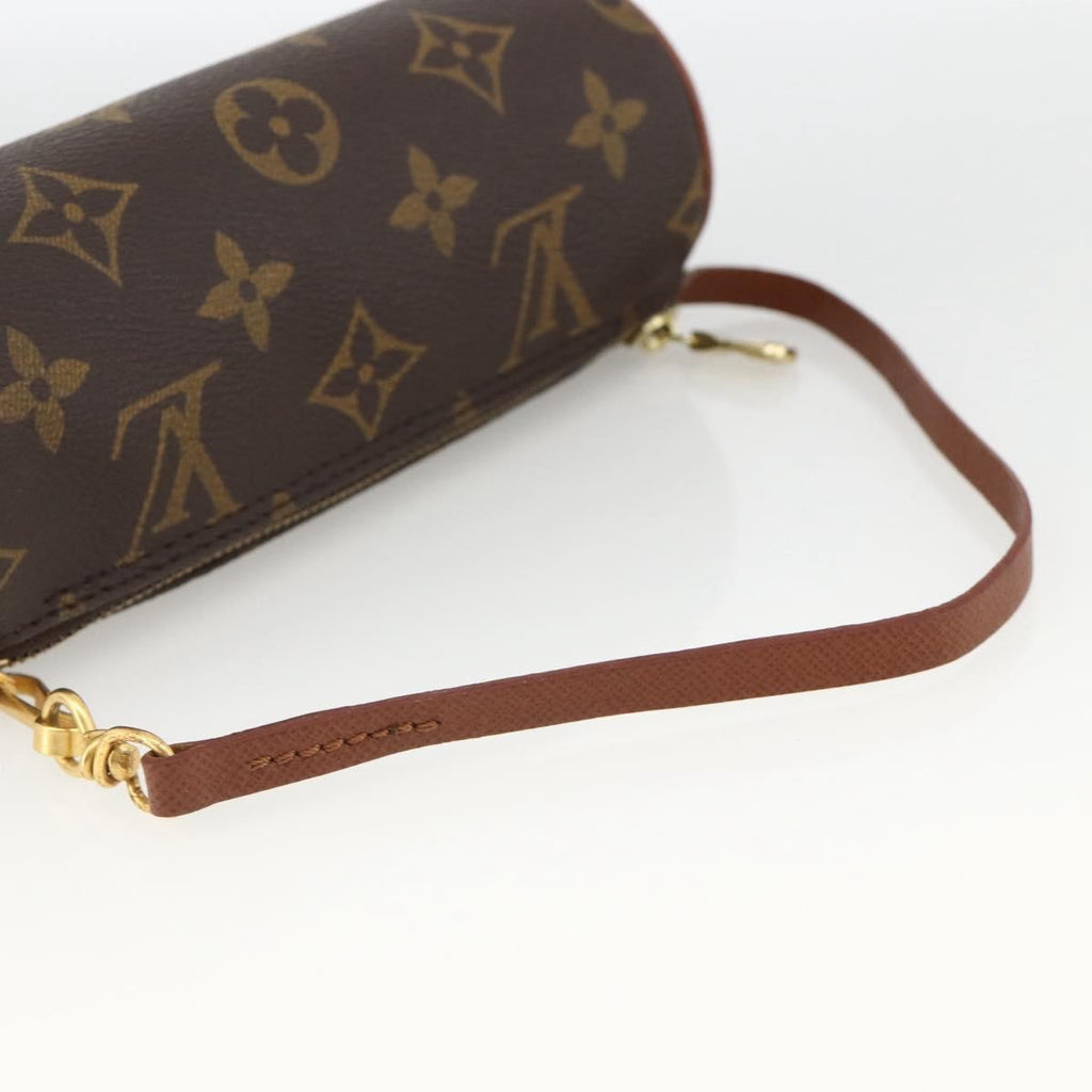 Louis Vuitton Papillon Pochette Monogram Canvas Brown Canvas Clutche & Pouche Bag (Pre-Owned)