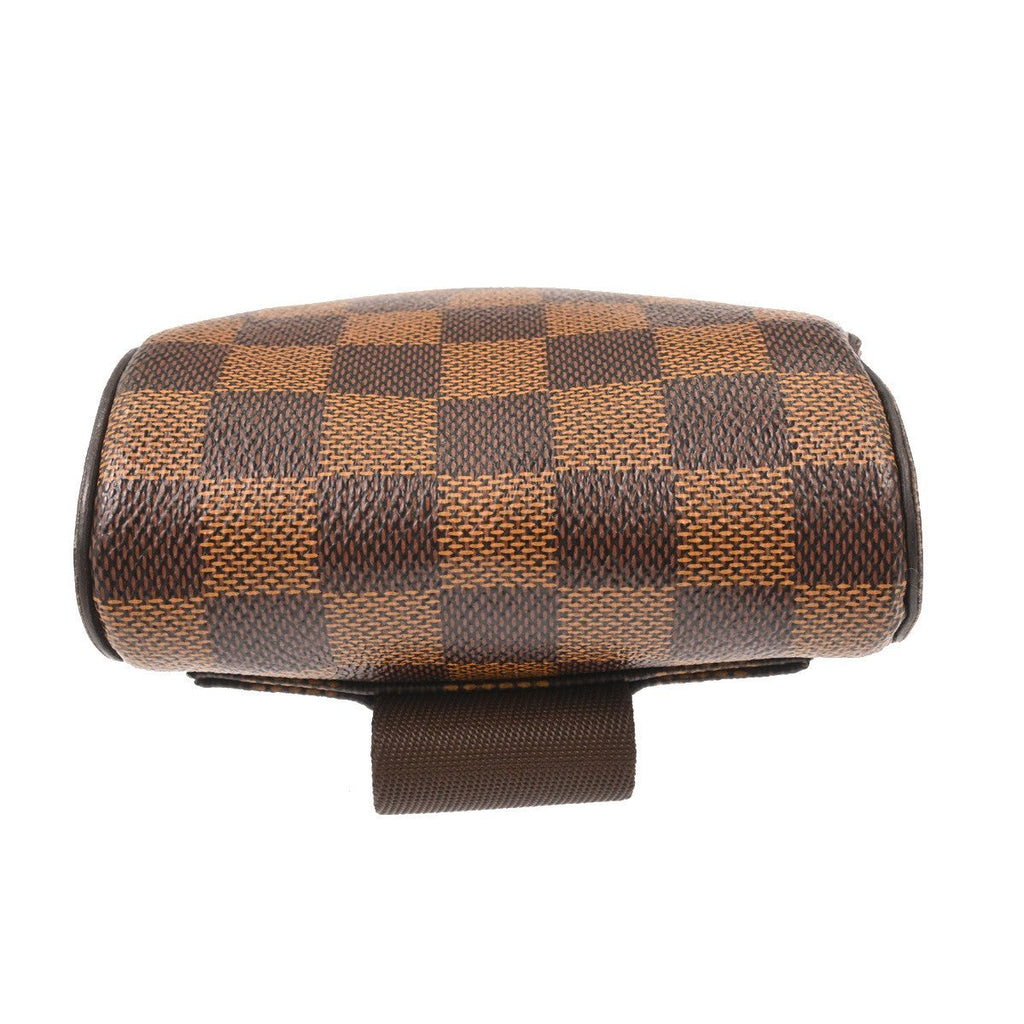 Louis Vuitton Geronimos Waist Bag Damier Brown Canvas Clutche & Pouche Bag (Pre-Owned)