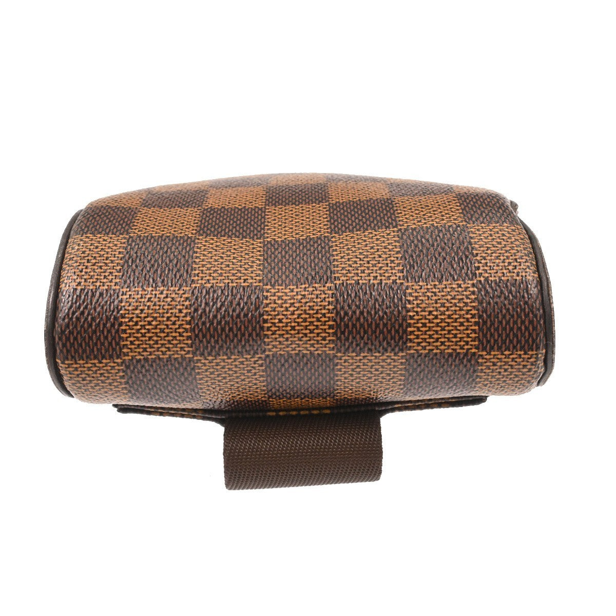 Louis Vuitton Geronimos Waist Bag Damier Brown Canvas Clutche & Pouche Bag (Pre-Owned)