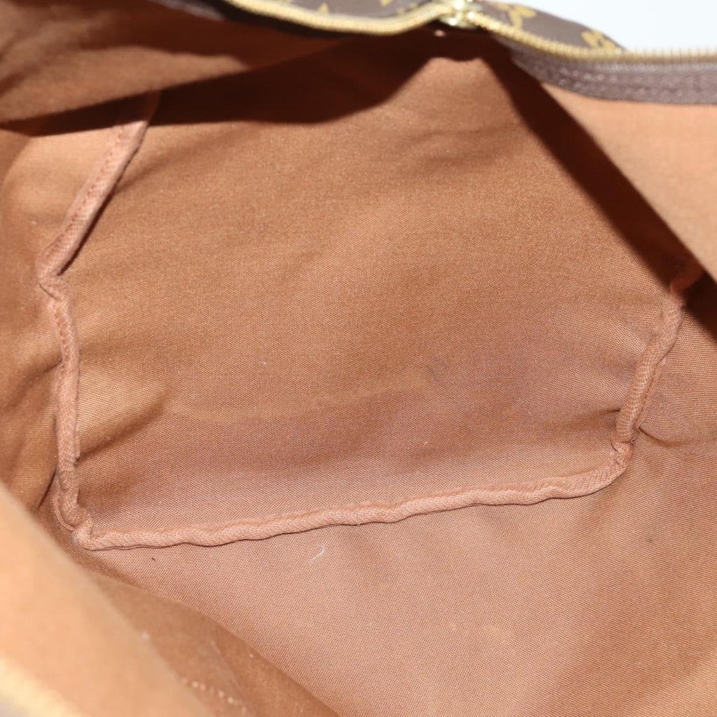 Louis Vuitton Keepall Bag Monogram Canvas Brown Canvas Travel Bag Bag (Pre-Owned)