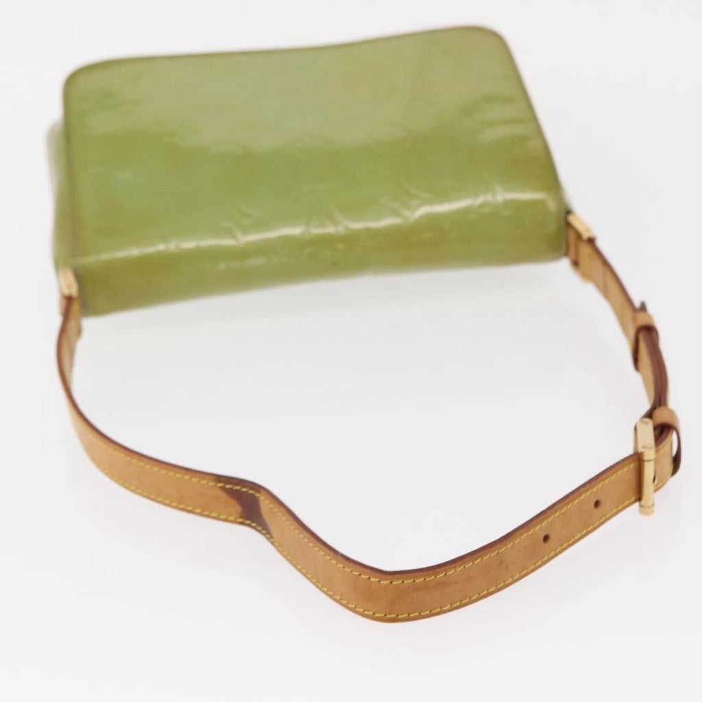 Louis Vuitton Thompson Street Handbag Monogram Vernis Blue Patent_Leather Shoulder Bag Bag (Pre-Owned)