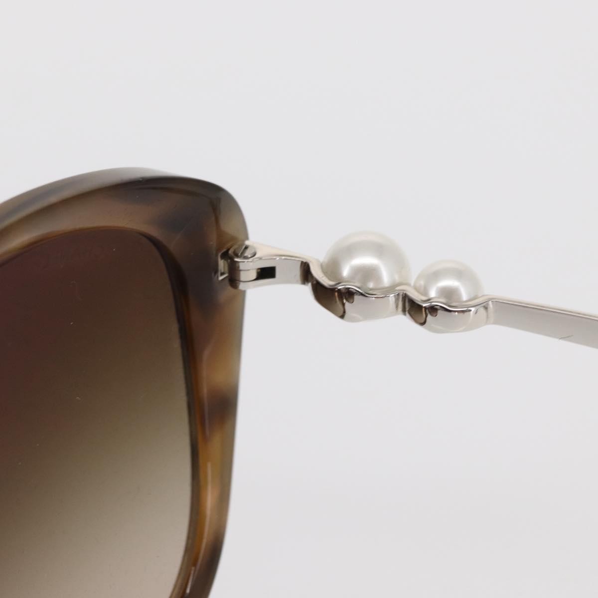 Chanel Logo Cc Sunglasses Plastic Brown Plastic Sunglasse Accessory (Pre-Owned)