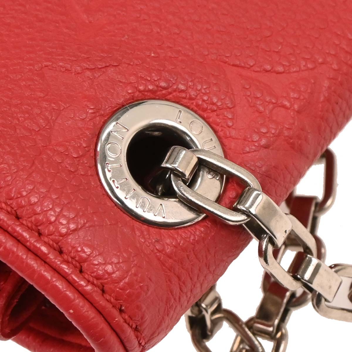 Louis Vuitton Saint Germain Handbag Monogram Empreinte Leather Pink Leather Shoulder Bag Bag (Pre-Owned)