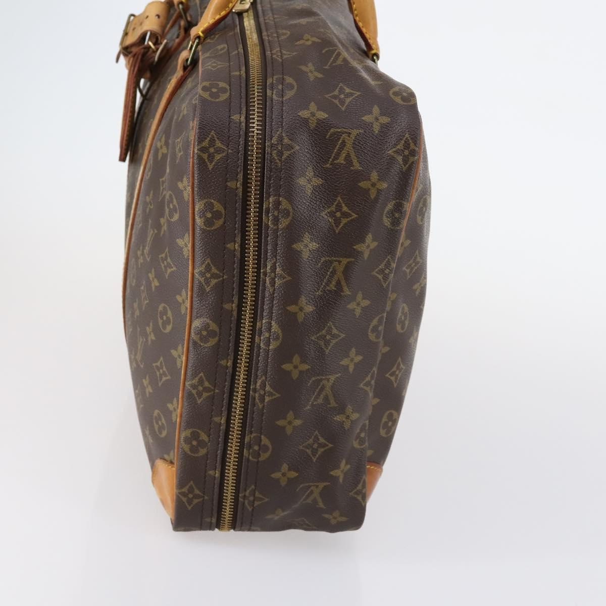 Louis Vuitton Sirius Handbag Monogram Canvas Brown Canvas Travel Bag Bag (Pre-Owned)