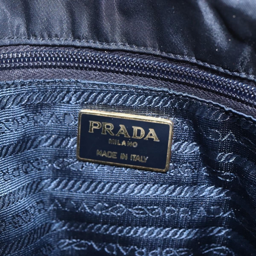 Prada Vintage Shoulder Bag Tessuto Black Nylon Shoulder Bag Bag (Pre-Owned)