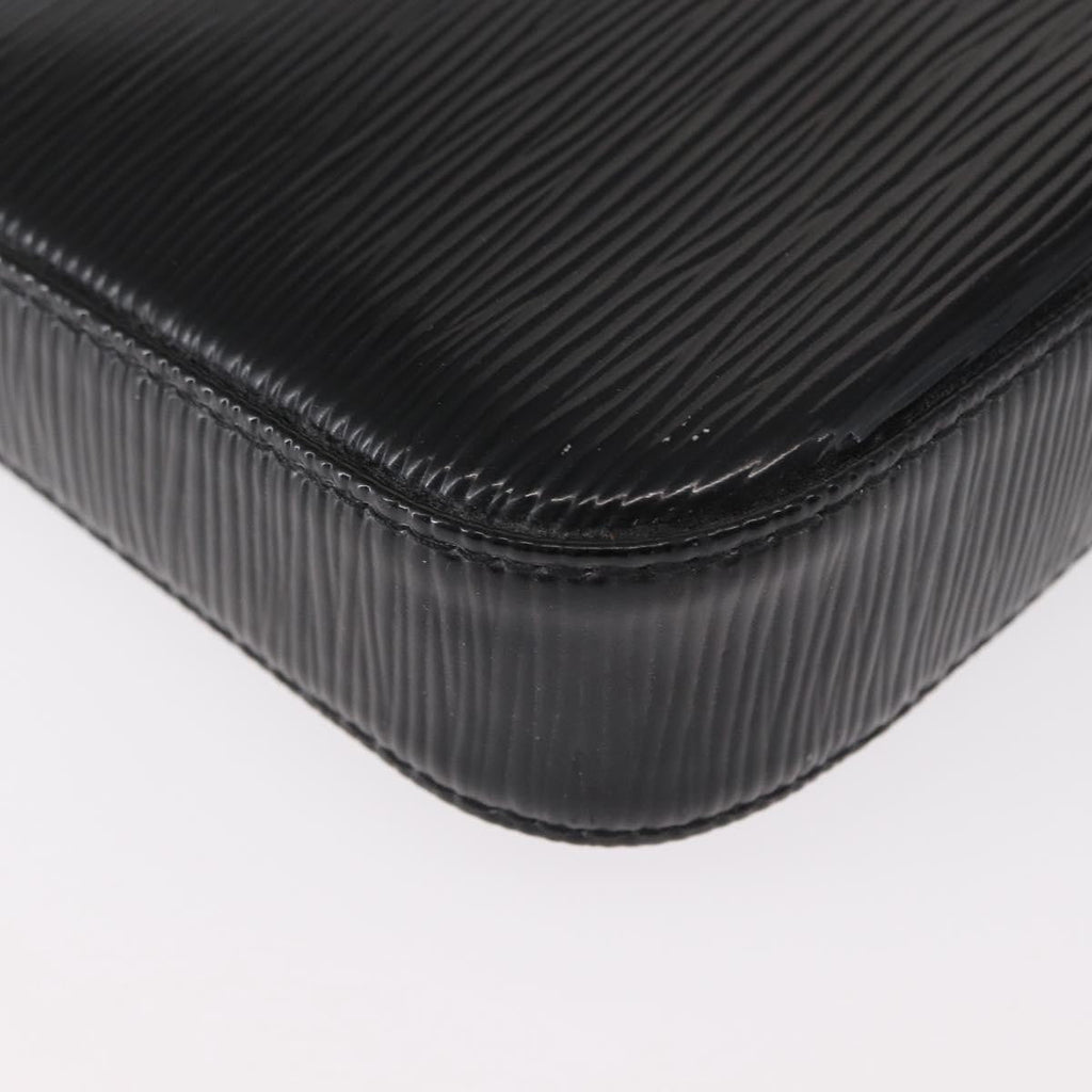 Louis Vuitton Pochette Accessoires Nm Electric Epi Leather Black Leather Clutche & Pouche Bag (Pre-Owned)