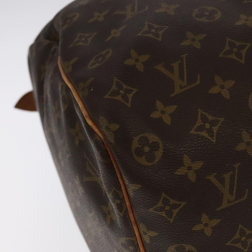 Louis Vuitton Keepall Bag Monogram Canvas Brown Canvas Travel Bag Bag (Pre-Owned)