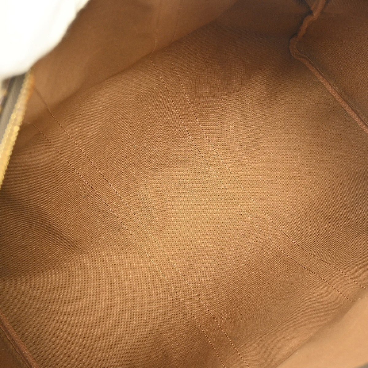 Louis Vuitton Keepall Bag Monogram Canvas Brown Canvas Travel Bag Bag (Pre-Owned)