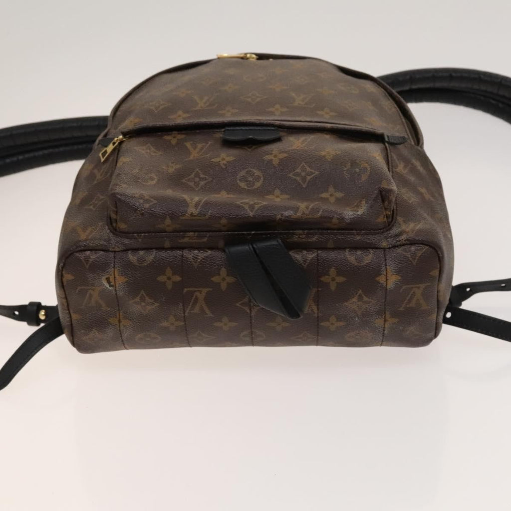 Louis Vuitton Palm Springs Backpack Monogram Canvas Brown Canvas Backpack Bag (Pre-Owned)