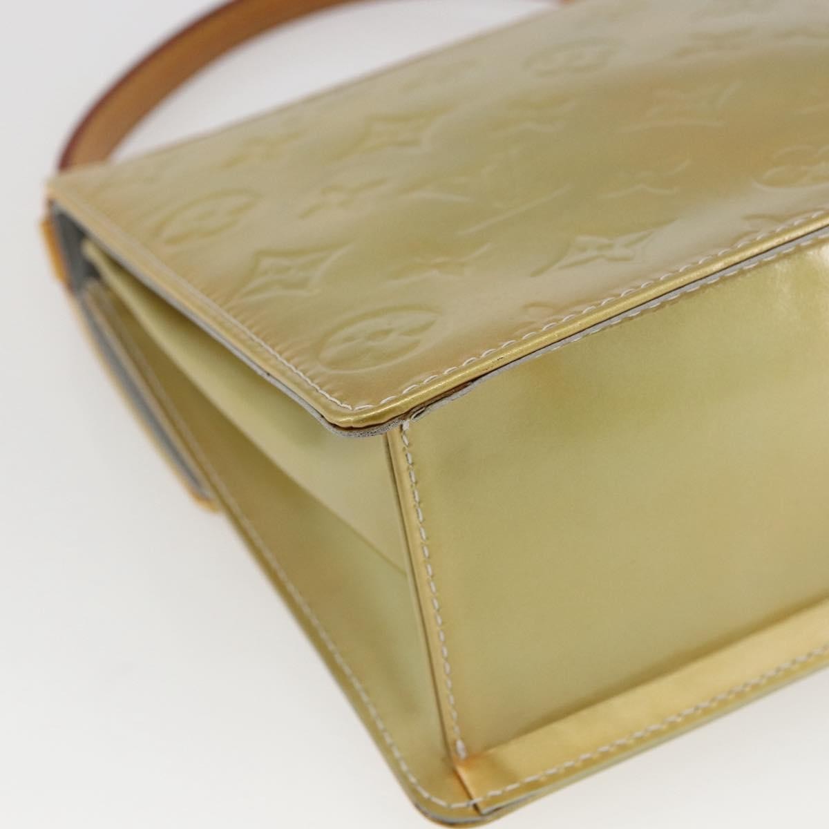 Louis Vuitton Spring Street Nm Handbag Patent Leather Gray Patent_Leather Handbag (Pre-Owned)
