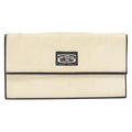 Chanel 2.55 Shoulder Bag Leather White Leather Shoulder Bag Bag (Pre-Owned)