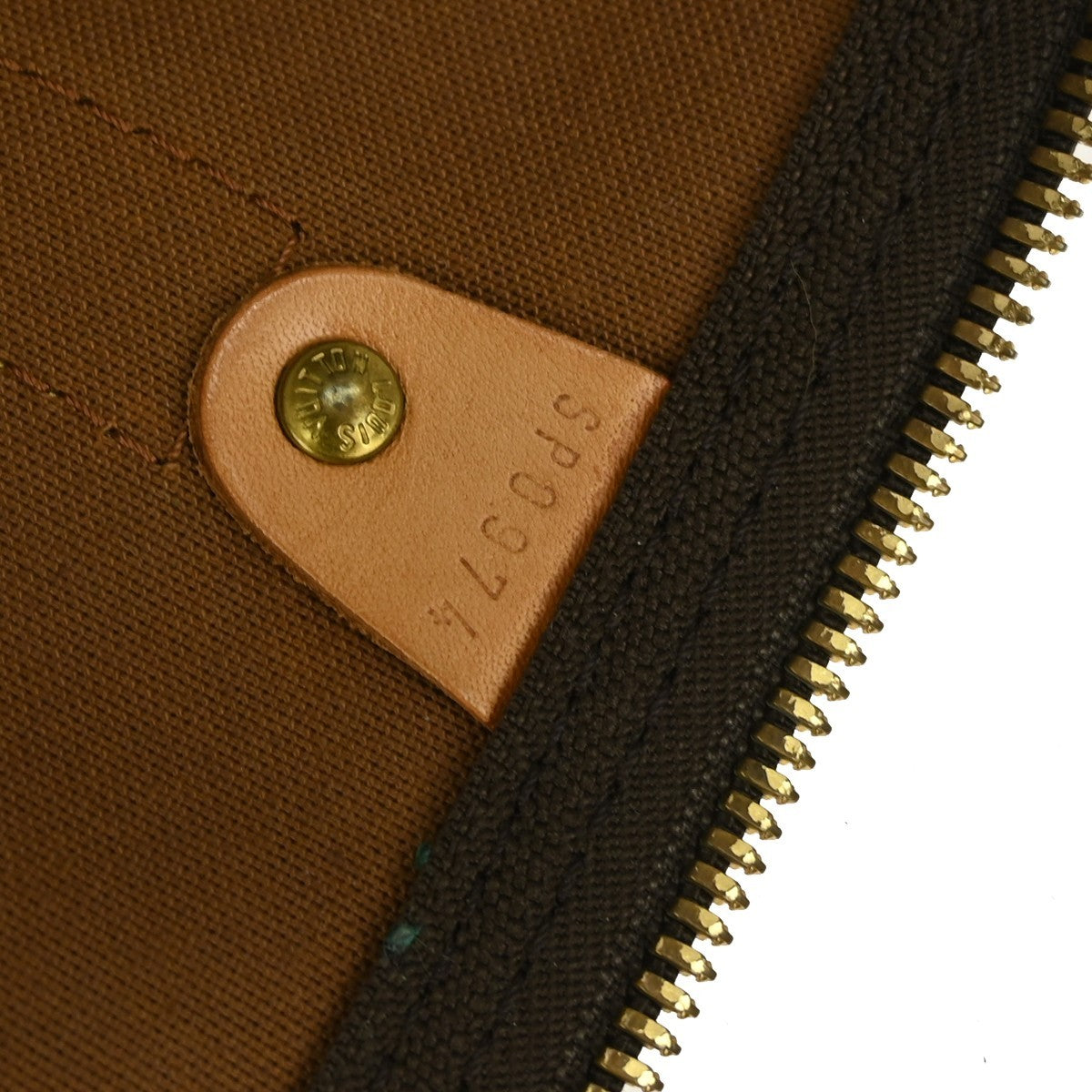 Louis Vuitton Keepall Bag Monogram Canvas Brown Canvas Travel Bag Bag (Pre-Owned)