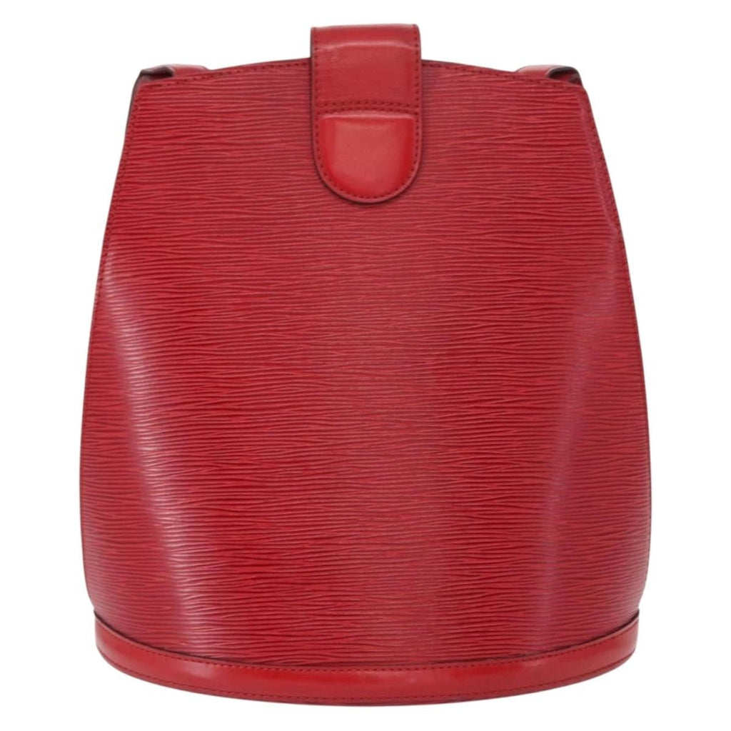 Louis Vuitton Cluny Shoulder Bag Epi Leather Red Leather Shoulder Bag Bag (Pre-Owned)